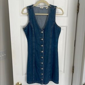 Levi’s Thora Denim Button-Down Dress